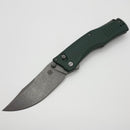 Thermic Tactical Subzero 2026C Forest Green G-10 Handles w/ Titanium Accents & 4" Stonewash M390