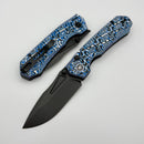 Remette RT-Rhino Blue/White G-10 Handle w/ D2 Blade RGND262