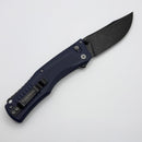 Thermic Tactical Subzero 2026C Navy Blue G-10 Handles w/ Titanium Accents & 4" Blackwash M390