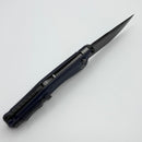 Thermic Tactical Subzero 2026C Navy Blue G-10 Handles w/ Titanium Accents & 4" Blackwash M390