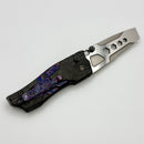 Poikilo Blade Task Knives Ark Midtech Crystal Titanium ZircuTi Inlaid Handles w/ Pearlescent Stonewash M390 Utility Pry