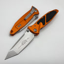 Microtech Socom Elite T/E Manual Orange Stonewash Standard 161-10OR