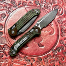 Microtech Knives LUDT Ram-Lok Frag Outbreak Drop Point Part Serrated Signature Series 1135RL-2FROBS