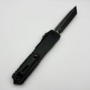 Factory Blem Microtech Ultratech Gen IV T/E Tactical Full Serrated w/ Black Flag Deep Engraved Handle 11234-3T-DFLAG