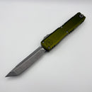 Factory Blem Microtech Ultratech Gen IV T/E Apocalyptic Standard w/ OD Green Handle 11234-10APOD