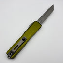 Factory Blem Microtech Ultratech Gen IV T/E Apocalyptic Standard w/ OD Green Handle 11234-10APOD