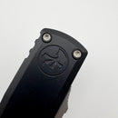 Factory Blem Microtech UTX-85 Gen IV w/ Black Handle & Satin Full-Serrated D/E M390MK 12324-6