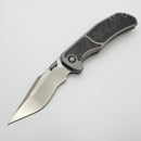 Pre-Owned Mechforce Hellraiser Ti Handle w/ Black Camo Carbon Inlays & Stonewash Vanax Superclean
