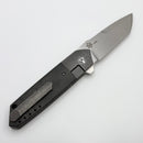 Pre Owned Mechforce Peter Carey Collab Roadster w/ Black Dunes Fat Carbon Inlaid Titanium Handles & M390