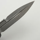 Pre-Owned Microtech Glykon Natural Clear Apocalyptic Standard Bayonet 184-10APNC