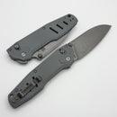 Thermic Tactical Subzero 2026A Artic Gray G-10 Handles w/ Titanium Accents & 3.75" Stonewash M390