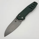 Thermic Tactical Subzero 2026A Forest Green G-10 Handles w/ Titanium Accents & 3.75" Stonewash M390