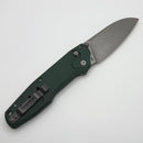 Thermic Tactical Subzero 2026A Forest Green G-10 Handles w/ Titanium Accents & 3.75" Stonewash M390