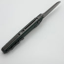 Thermic Tactical Subzero 2026A Forest Green G-10 Handles w/ Titanium Accents & 3.75" Stonewash M390