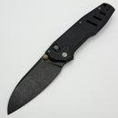 Thermic Tactical Subzero 2026A Black G-10 Handles w/ Titanium Accents & 3.75" Blackwash M390