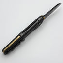 Thermic Tactical Subzero 2026A Black G-10 Handles w/ Titanium Accents & 3.75" Blackwash M390