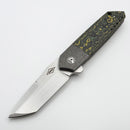 Pre-Owned Mechforce Peter Carey Collab Roadster w/ Toxic Green Fat Carbon Inlaid Titanium Handles & M390