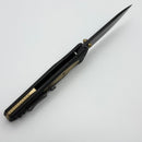 Thermic Tactical Plasma 2026C Black G-10 Handles w/ Titanium Accents & 4" Blackwash M390