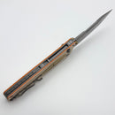 Thermic Tactical Plasma 2026B Ivory G-10 Handles w/ Titanium Accents & 4" Stonewash M390