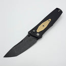 Thermic Tactical Plasma 2026B Black G-10 Handles w/ Titanium Accents & 4" Blackwash M390