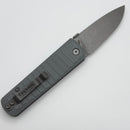 Thermic Tactical Subzero 2026B Artic Gray G-10 Handles w/ Titanium Accents & 3.5" Stonewash M390
