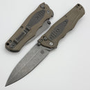 Thermic Tactical Plasma 2026A Desert Tan Micarta Handles w/ Titanium Accents & 4" Stonewash M390
