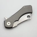 Rad Knives V1 Mid Sized Field Cleaver Titanium Handles w/ Satin Hang Hole MagnaCut (Consignment)