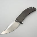 Custom Knife Factory Konygin Barm Titanium Handles w/ M398 (Consignment)