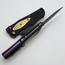 Thermic Tactical Plasma 2026A Black G-10 Handles w/ Titanium Accents & 4" Blackwash M390
