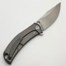 Custom Knife Factory Konygin Barm Titanium Handles w/ M398 (Consignment)
