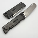 Poikilo Blade Denzoku Titanium Handles w/ Pearlescent Stonewash M398