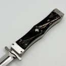 Marfione Custom Masterpiece Satin Stainless Body w/ Buffalo Horn Scales & Mirror D/E M390MK