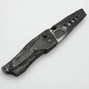 Poikilo Blade Task Knives Ark DLC Titanium w/ Blackened Crystal Titanium Inlays Handles & Pearlescent DLC Stonewash M390 Utility Pry