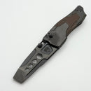 Poikilo Blade Task Knives Ark DLC Titanium w/ Brown Titanium Inlays Handles & Pearlescent DLC Stonewash M390 Utility Pry