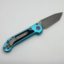 Pre-Owned Microtech Knives LUDT Gen III Apocalyptic Tanto w/ Turquoise Handle 1136-10APTQ