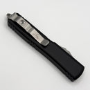 Pre-Owned Microtech Ultratech Warhound Stonewash Standard & Black 119W-10S
