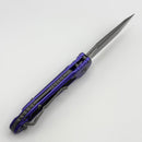 Pre-Owned Microtech Knives LUDT Gen III Apocalyptic Tanto w/ Purple Handle 1136-10APPU