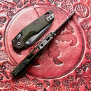 Microtech MSI RAM LOK Mini Outbreak Fluted Aluminum Handles w/ M390MK Signature Series 210M-1FLOBS