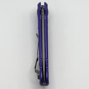 Pre-Owned Microtech Knives LUDT Gen III Apocalyptic Tanto w/ Purple Handle 1136-10APPU