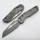 Microtech Knives MSI RAM LOK Natural Clear Frag Aluminum & Apocalyptic M390MK 210-10APFRNC