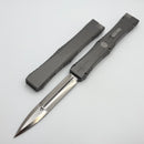 Marfione Custom Nemesis IV Natural Clear Handle & D/E Compound Ground Cracked Ice