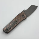 Serge Knives Guppy Copper Handles w/ Silver Face Inlay & MagnaCut Midtech