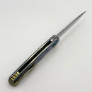 Holt Bladeworks Morpheus w/ Burnished Ripples Titanium Handles & Uddeholm Vanax SuperClean, Near Mirror 2048