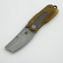 Thermal Tactical Ambient 2026D Ultem Handles w/ Titanium Accents & Stonewash M390