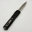Pre-Owned Microtech Ultratech EX - ZBP Bayonet Stonewash w/ Black Milled Handle Signature Series 1120EX-10S