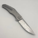 Holt Bladeworks Renegade w/ Timascus Bent Starburst Handles & Vinland Damasteel 355