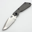 Strider Knives SnG CC Tumbled Titanium Handles & Compound Hand Ground MagnaCut