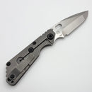 Strider Knives SnG CC Tumbled Titanium Handles & Compound Hand Ground MagnaCut