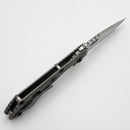 Strider Knives SnG CC Tumbled Titanium Handles & Compound Hand Ground MagnaCut