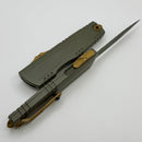 Microtech Luminary D/E Moss Green Cerakote Signature Series 1270-3MGS-C21Z26
